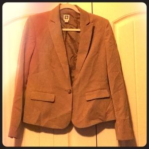 Tan Anne Klein blazer size 10